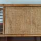Large vintage serving tray, rattan and wicker - Indonesia - 1950s/1960s