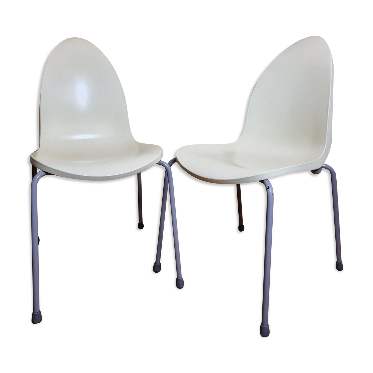 Paire de chaises "Lanceolata" design Platt & Young pour Driade (made in Italy)