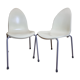 Paire de chaises "Lanceolata" design Platt & Young pour Driade (made in Italy)