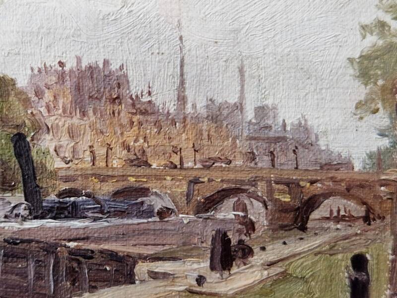 Enrique Atalaya (1851-1914), Spanish painter - Oil on canvas - Paris