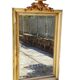 Large mirror/19th-century wooden frames, gilded.