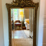Antique mirror from the Napoleonic era.