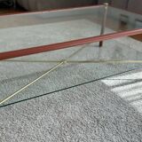 Coffe table leather