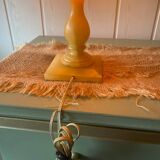Alabaster tulip lamp