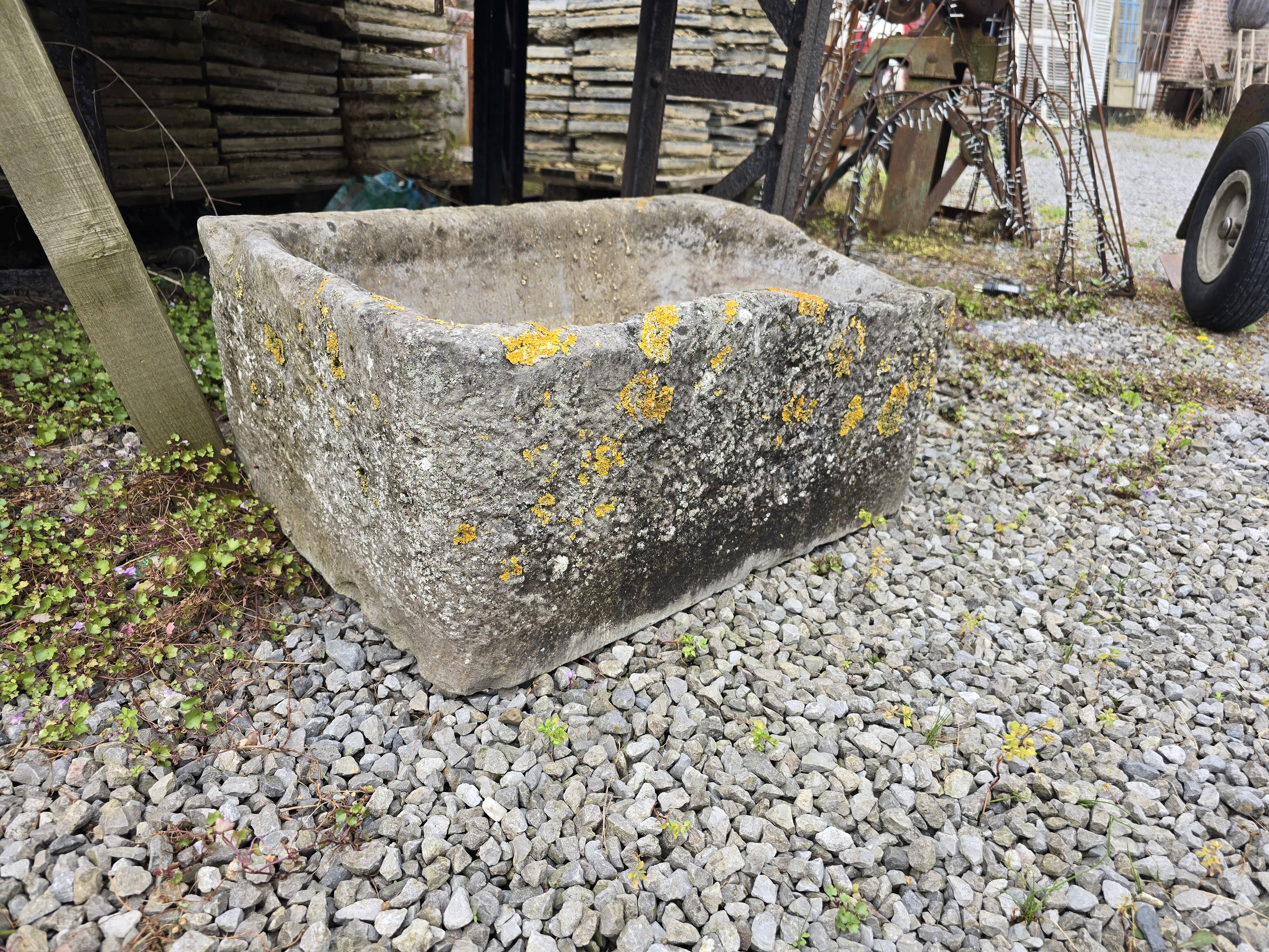 19th century blue stone trough
