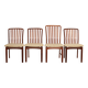 Svend Åge Madsen Teak Dining Chairs for Nørre Broby Cabinetmaker