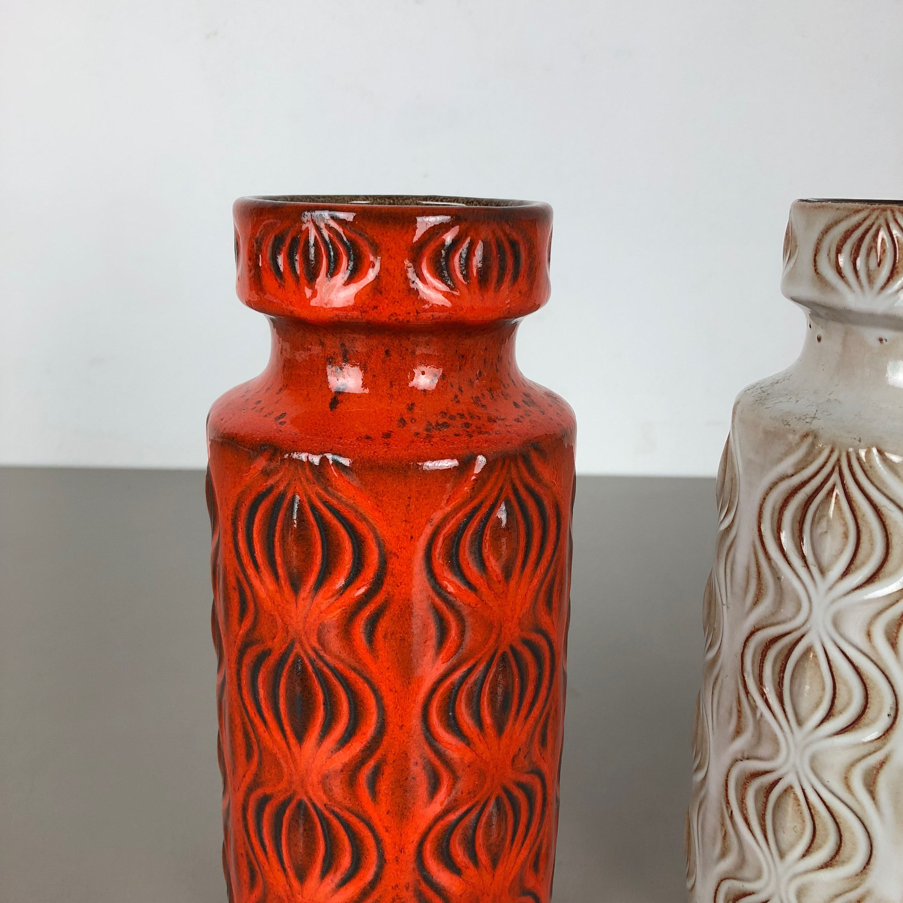 Set of 'Onion' vases made by Scheurich, Germany