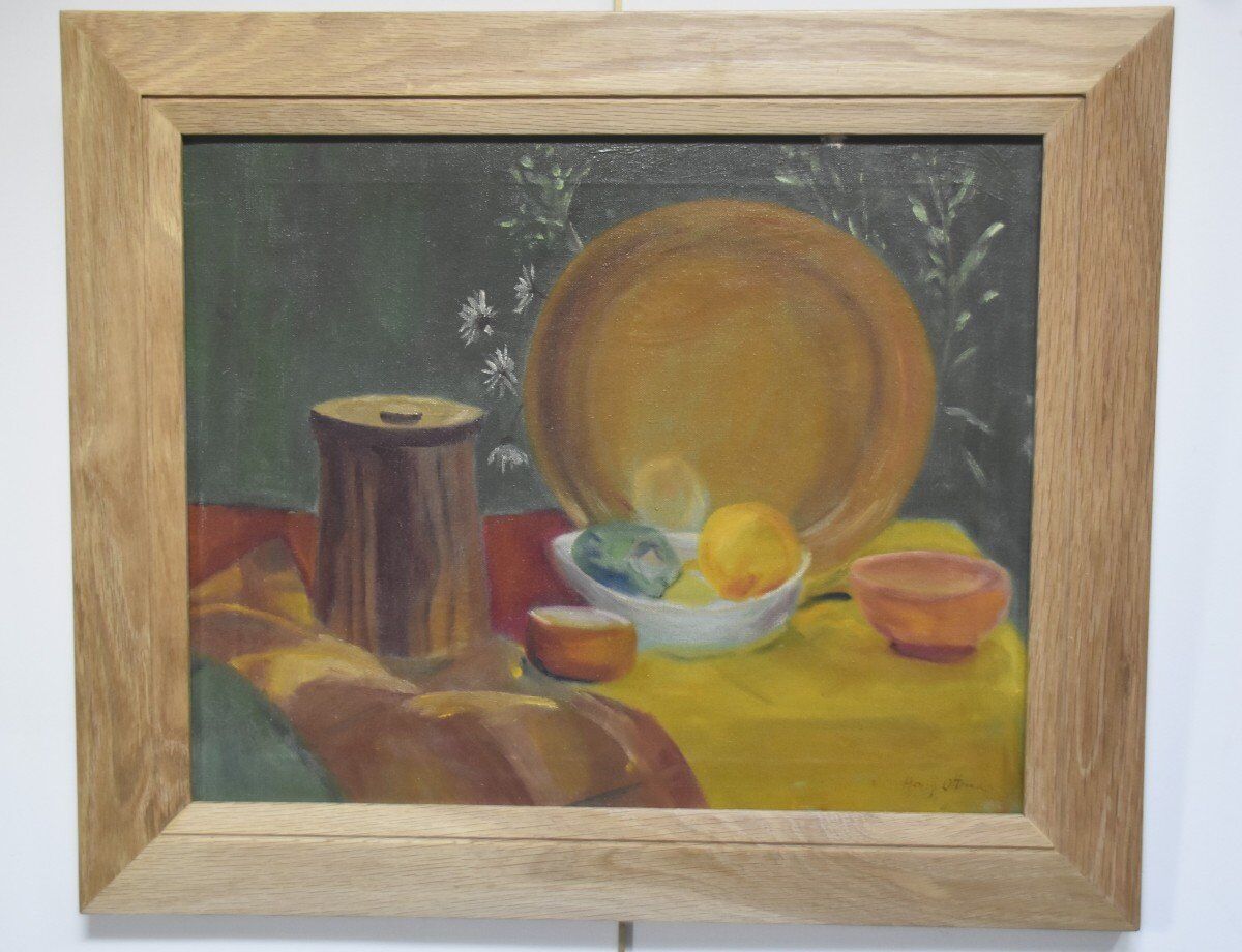 Henri Ottmann (1877-1927) Still Life, Oil on canvas signed