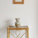 Mid-Century Modern Handmade Porcelain Vase by Hispania CH, 1970s