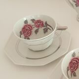 Service porcelain cups Limoges