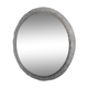 1960 lucite resin round mirror, by ED, 60 cm