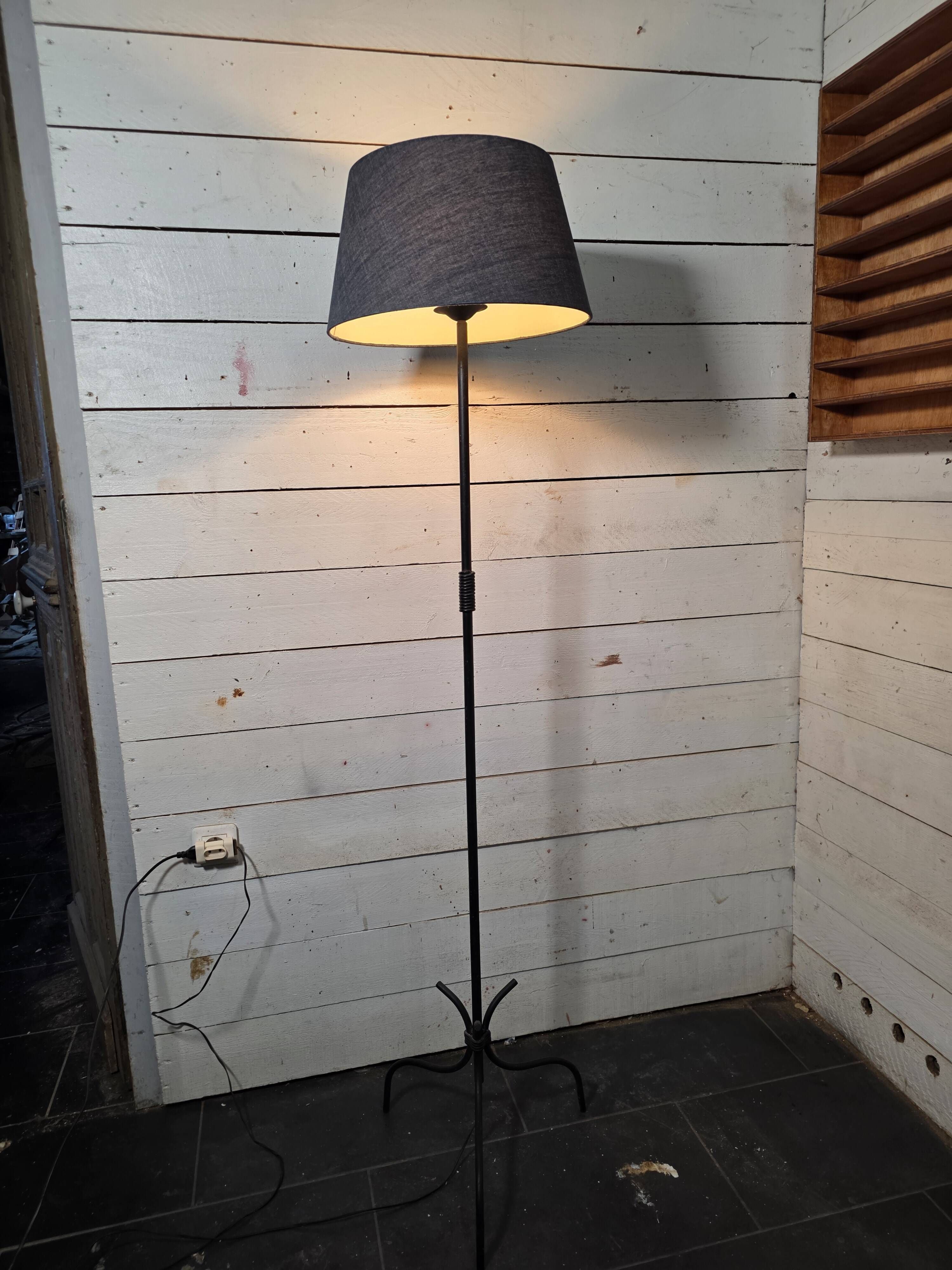 1960s tripod floor lamp