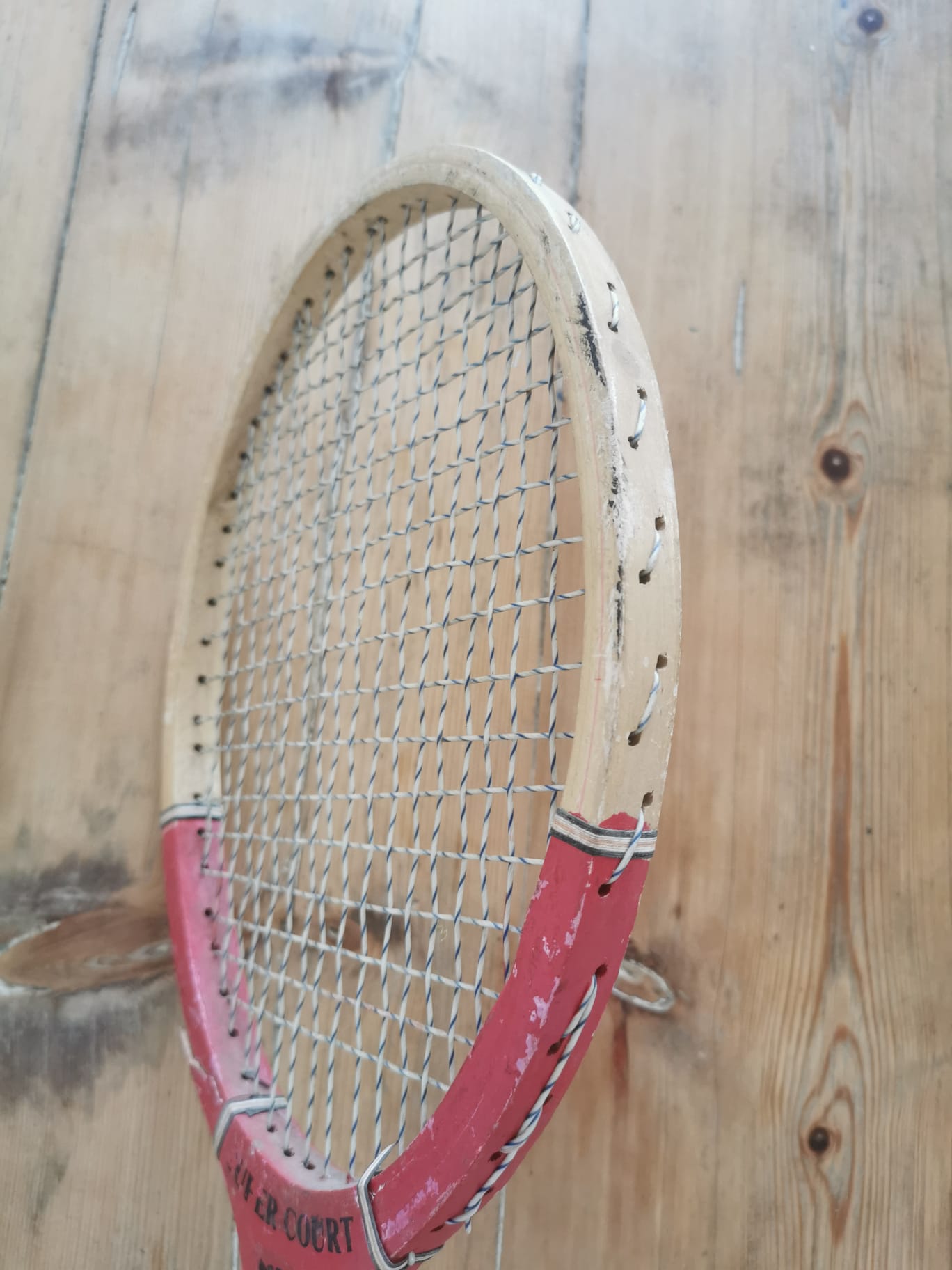 Vintage tennis racket