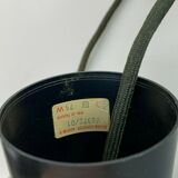 60s 70s ceiling lamp glass lamp light Sölken Leuchten Space Age 60s 70s