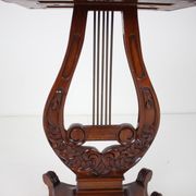 Art nouveau wooden table/ lira, 1910's.