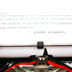 Typewriter underwood 4 bank revised new black ribbon 1933
