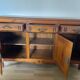 3-door cherry wood sideboard buffet