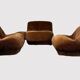Fauteuils et pouf "Patate", Airborne Editeur, 1970