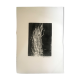 Painting, monotype on paper