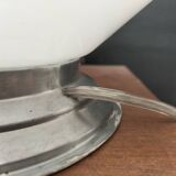 Paire de lampes opaline
