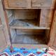 Buffet artisanal en bois massif