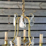 Chandelier cage with Pampilles louis XV style