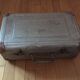 Valise en aluminium vintage