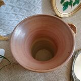 Bonny sandstone vase France handmade vintage