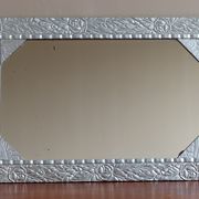 Mirror art deco floral roses and leaves 36c49cm