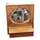 Barber mirror natural wood to hang