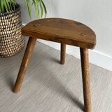 Wooden tripod stools