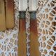 Lot de 12 couteaux style Art Déco