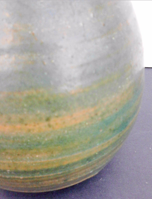 Ceramic vase signed.