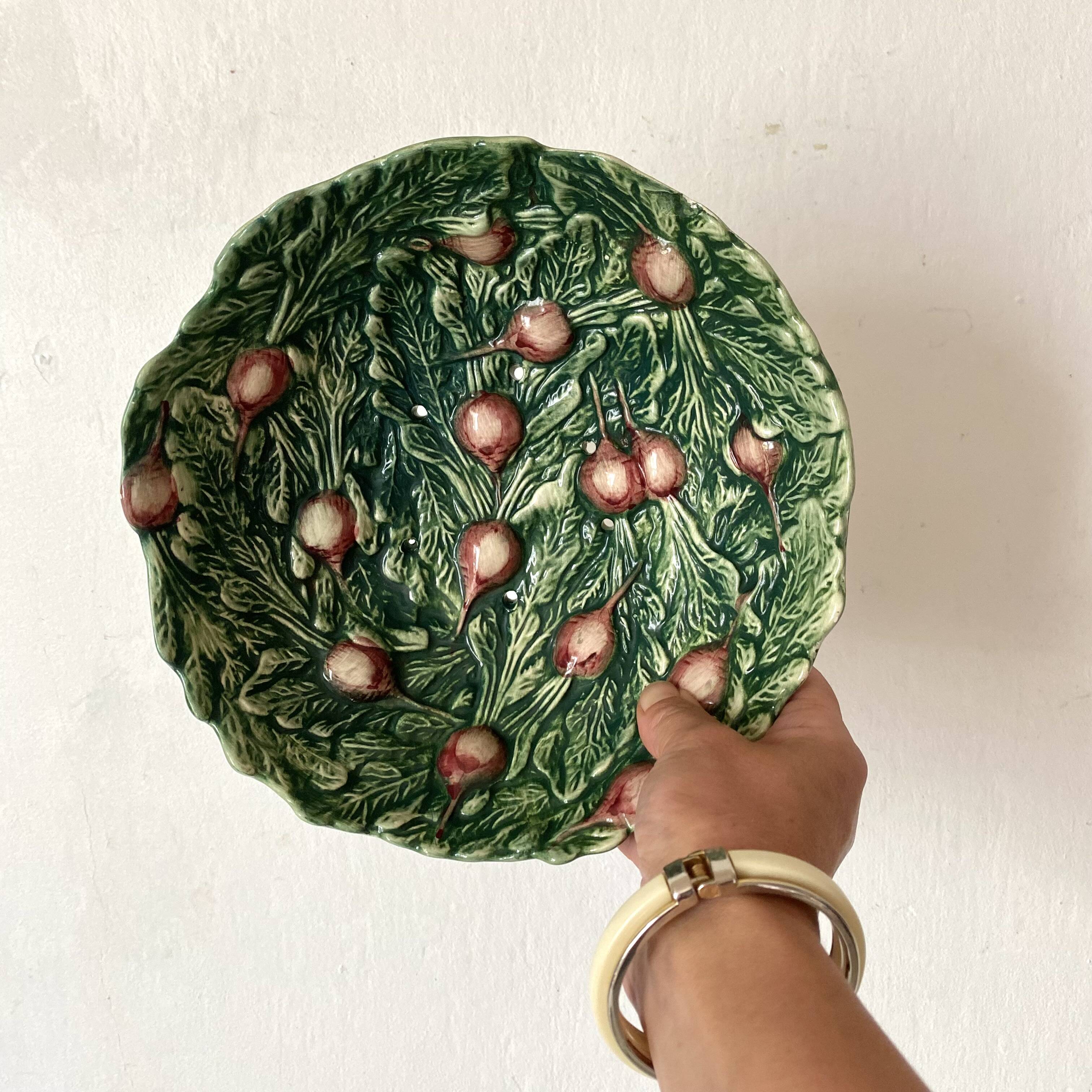 Drainer and radish slip dish