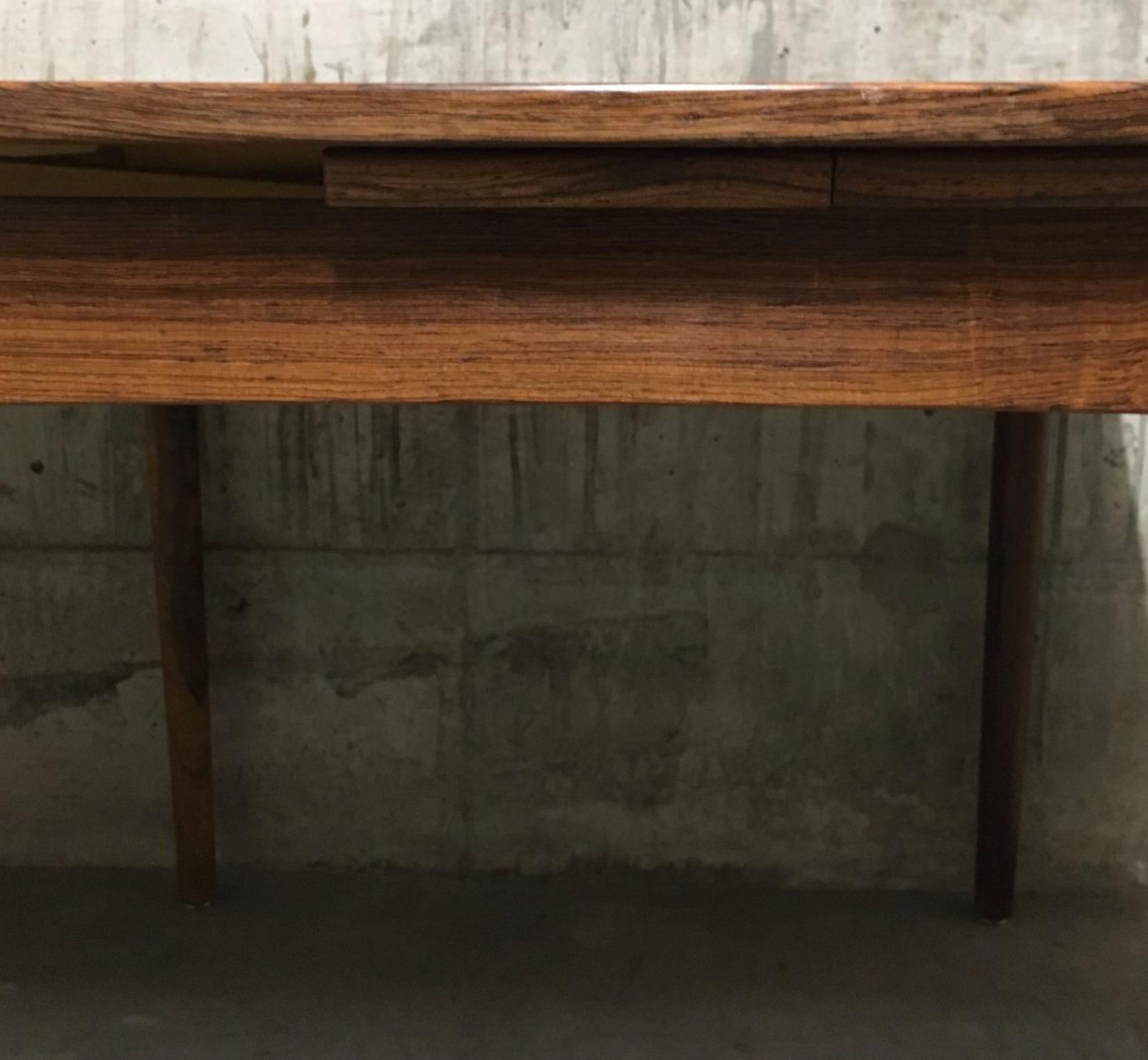 Mid-Century Danish Extendable Palisander Dining Table by Poul Hundevad, 1960s