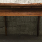 Mid-Century Danish Extendable Palisander Dining Table by Poul Hundevad, 1960s