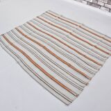 Stripe Anatolian Hemp Kilim Rug sku 3681