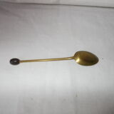 8 coffee spoons in vermeil