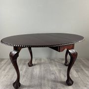 Mahogany drop-leaf table, 20th century