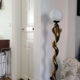Snake floor lamp
