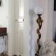 Snake floor lamp