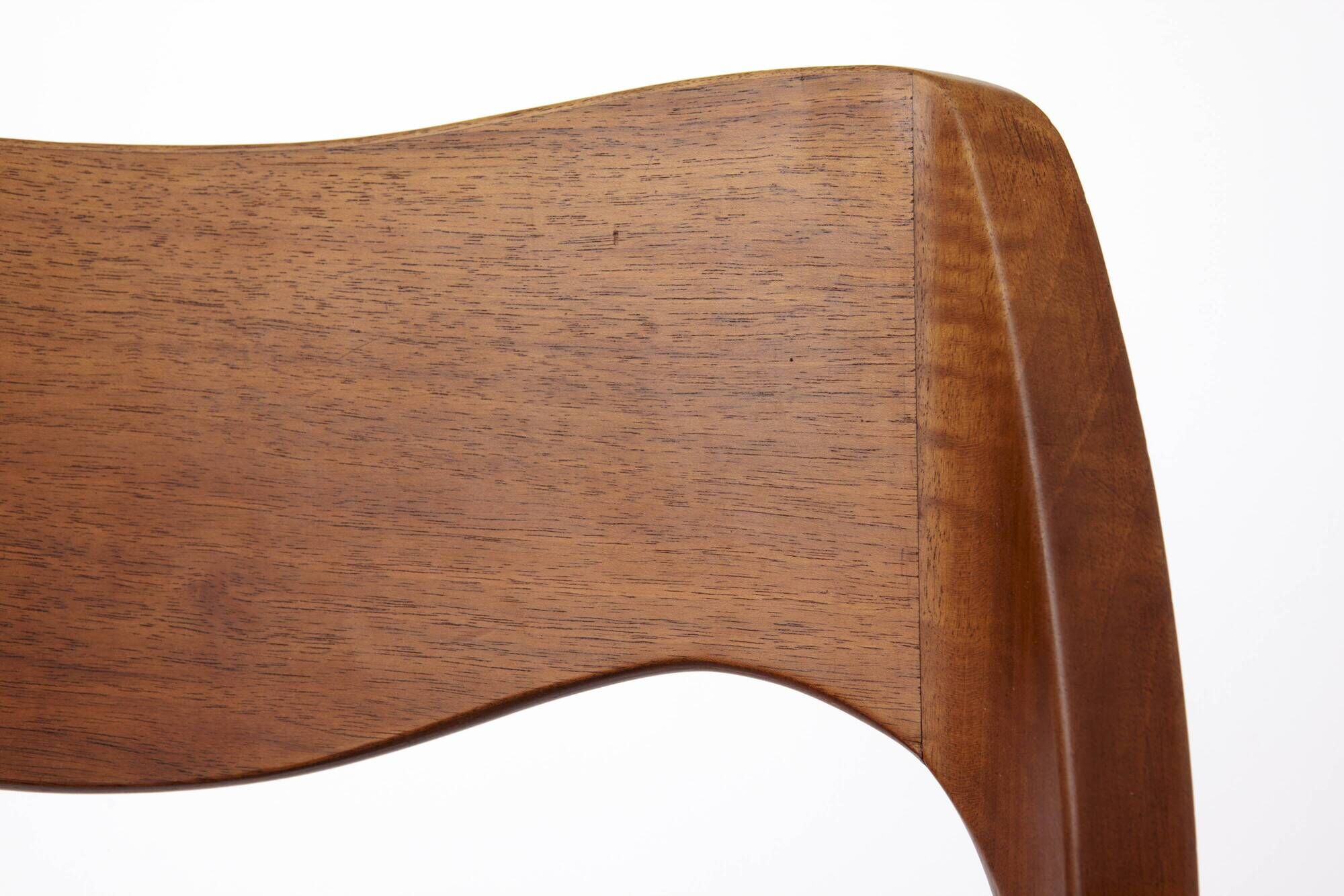 1 of 7 Niels Otto Møller Model 71 Teak Dining Chair (1951) – Danish Modern