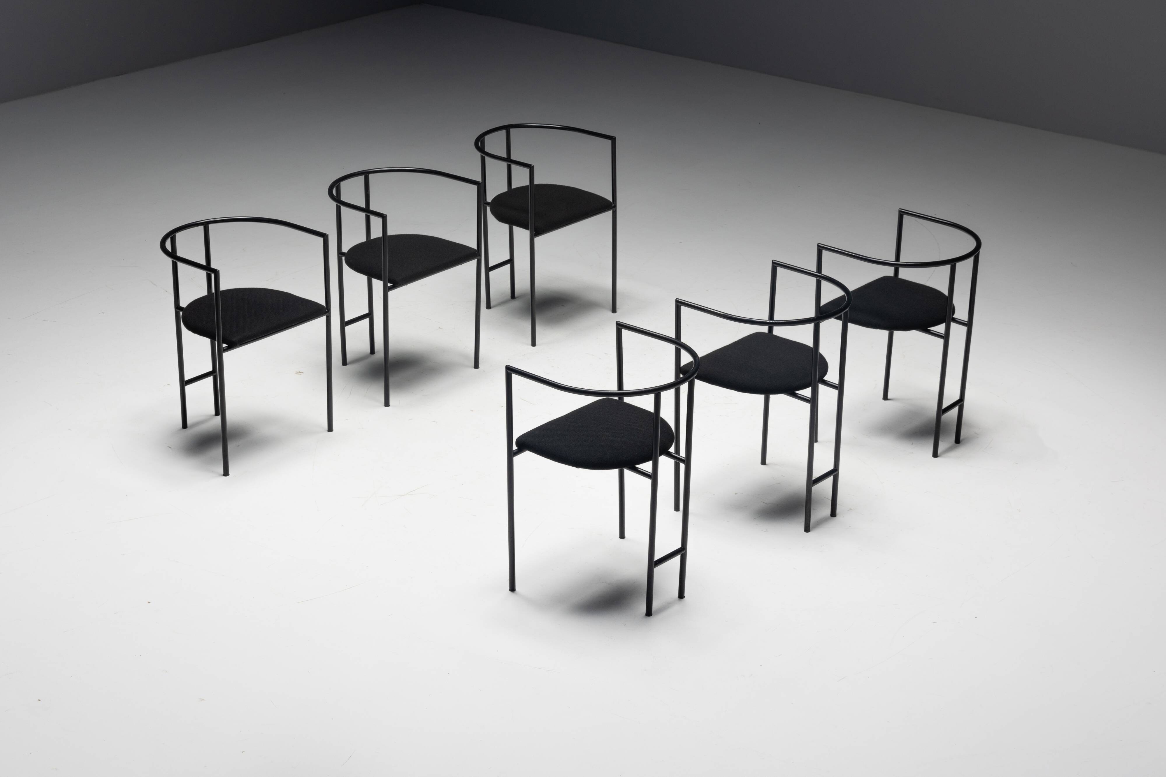 Postmodern "Tokyo" Armchairs by Rodney Kinsman for Bieffeplast, Italy, 1980s