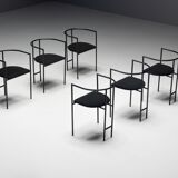 Postmodern "Tokyo" Armchairs by Rodney Kinsman for Bieffeplast, Italy, 1980s