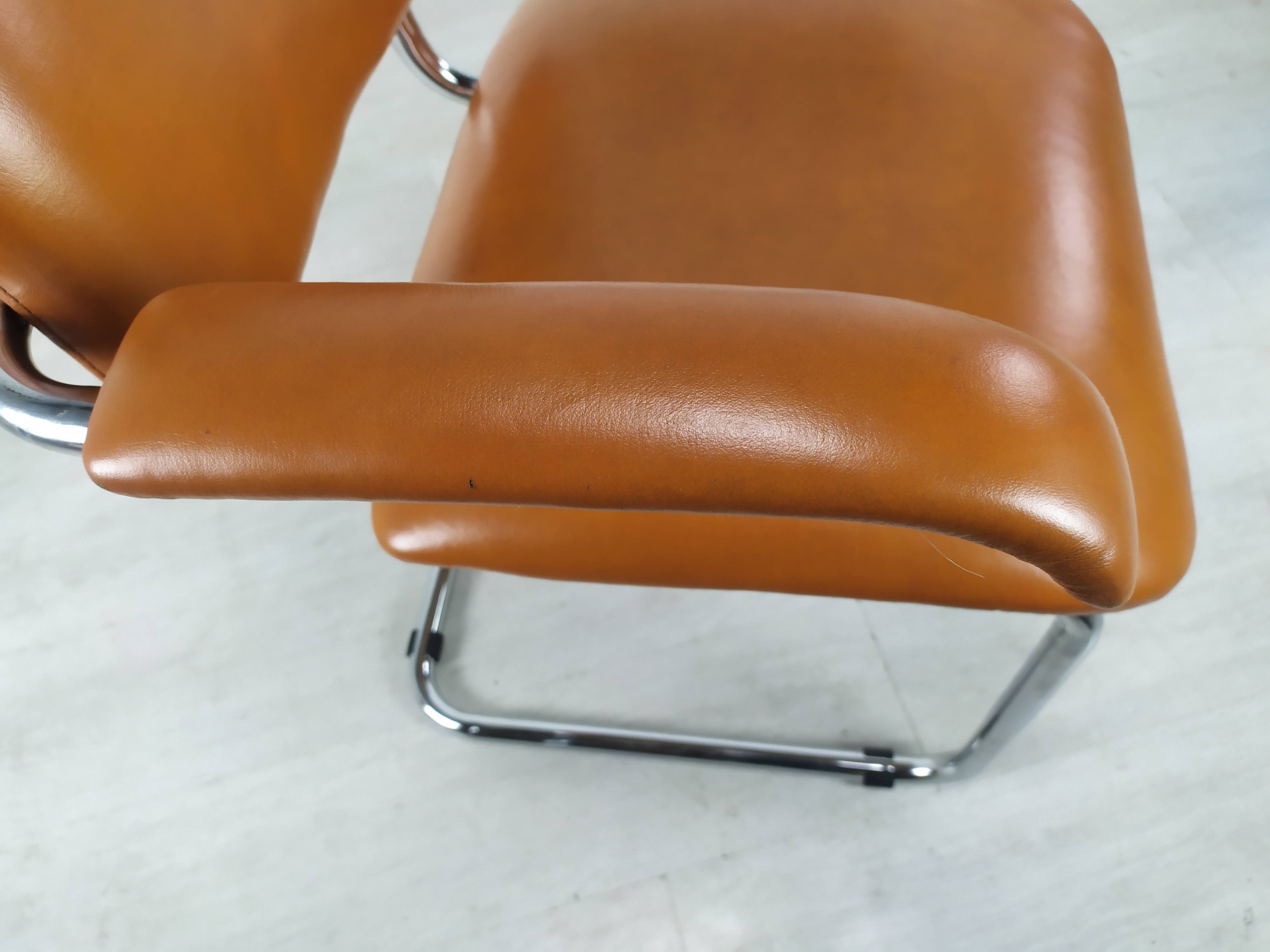 Leather armchair
