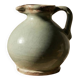 Large Antique Pottery Seljuk Style - Cracked Celadon Glaze - Art
