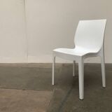Stackable plastic auxiliary chair Italian Rome