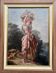 Painting "Girl with bird".