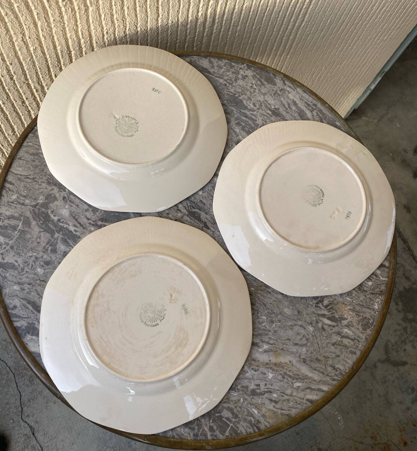 Vintage Art Deco Villeroy & Boch plates