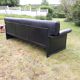 Leather sofa Tito Agnoli for Matteo Grassi